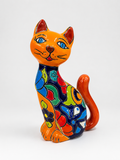 Talavera Cat Figure