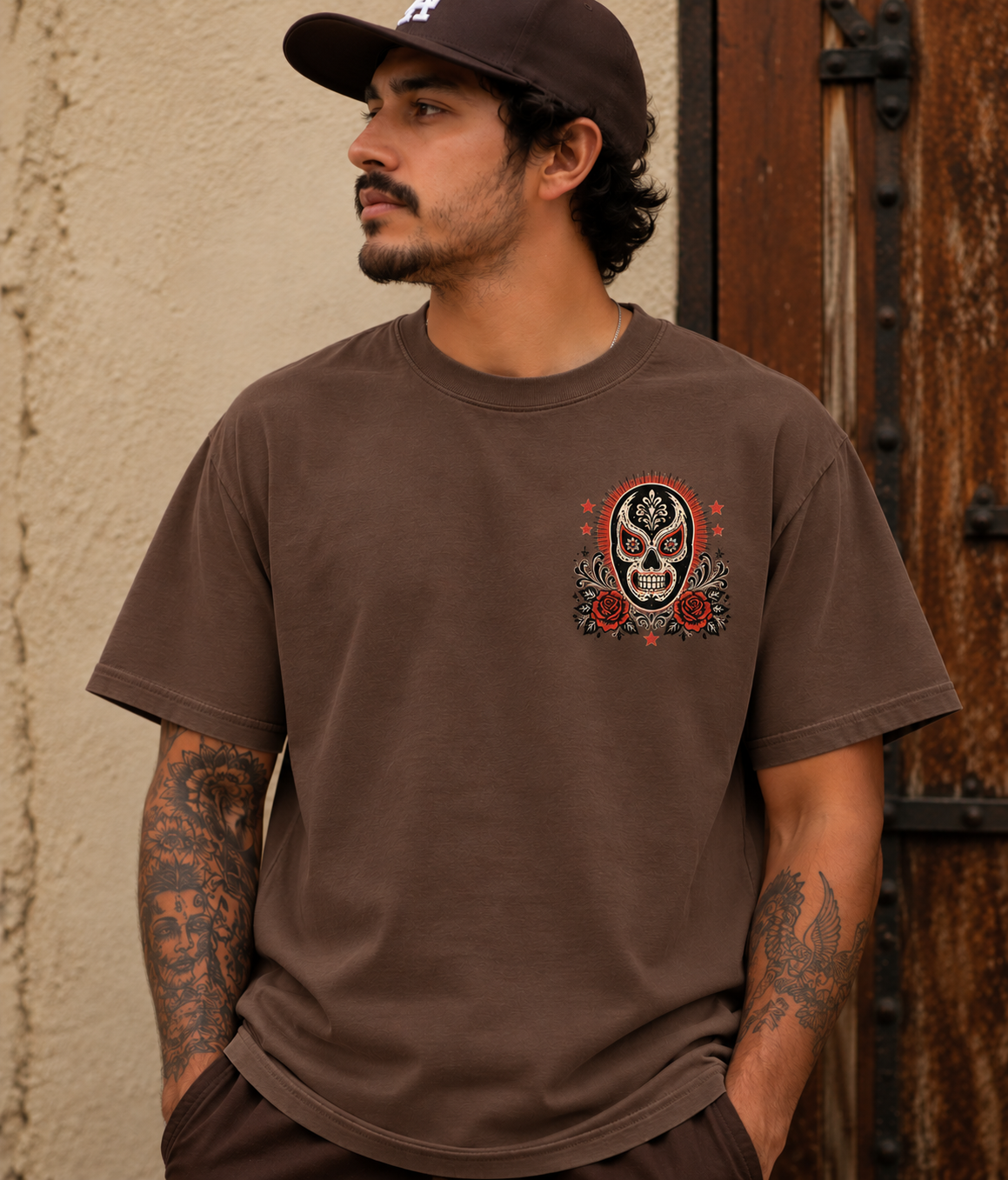 El Luchador - Expresso Unisex T-Shirt