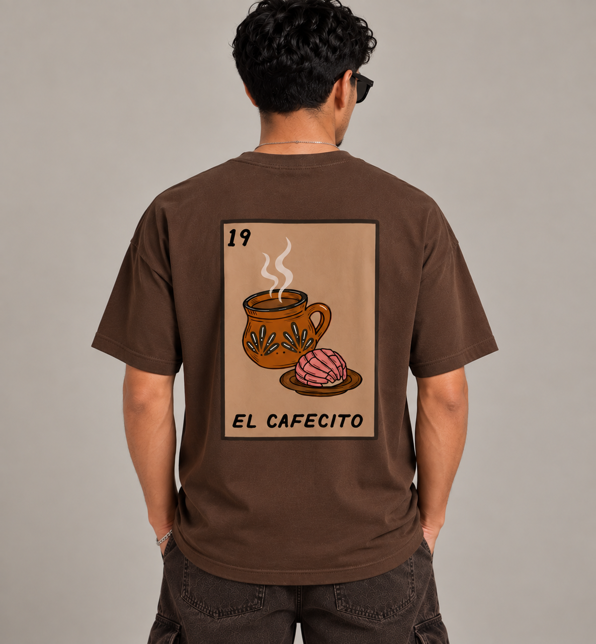 El Cafecito - Brown Unisex T-Shirt