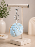 Blue Concha Keychain