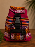 Mini Peruvian Tribal Striped Backpack