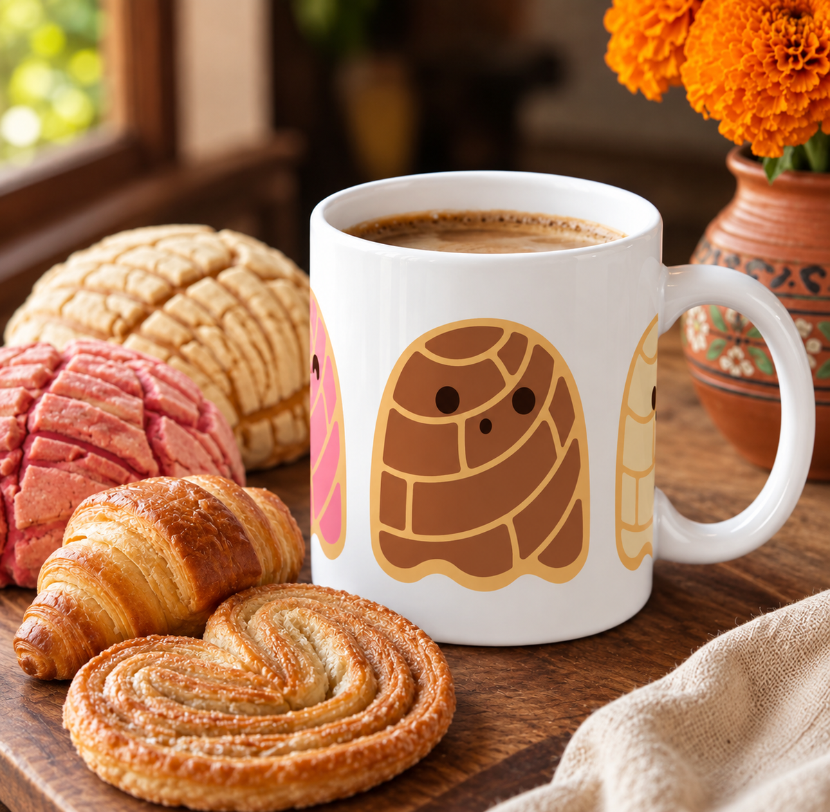 Pan Dulce Ghost Mug - 11oz