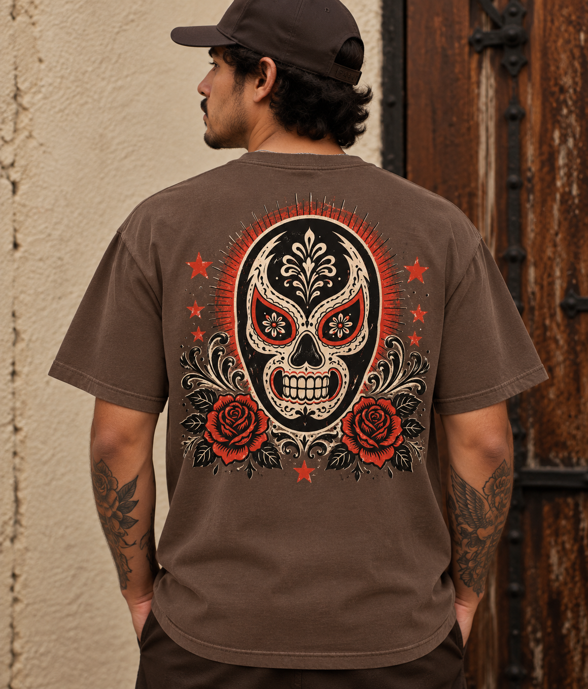 El Luchador - Expresso Unisex T-Shirt