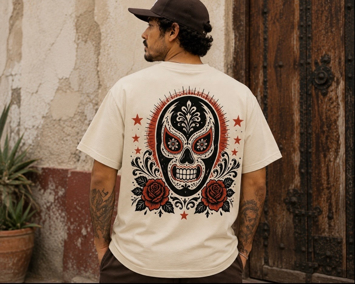 El Luchador - Dia De Muertos Original Unisex T-Shirt