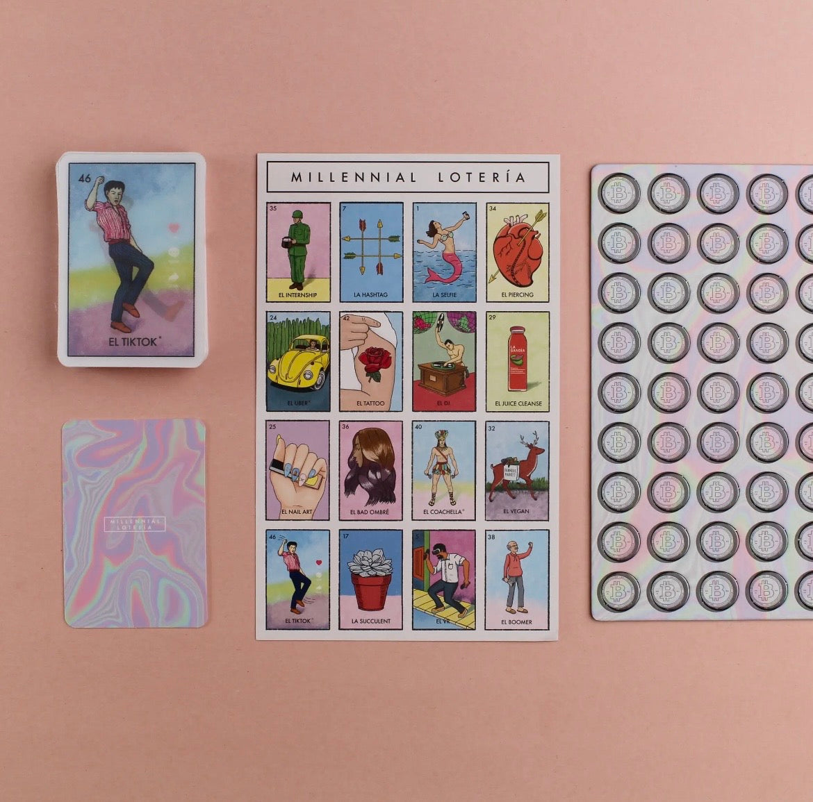 Millennial Loteria: Fiesta Edition (Family Friendly)