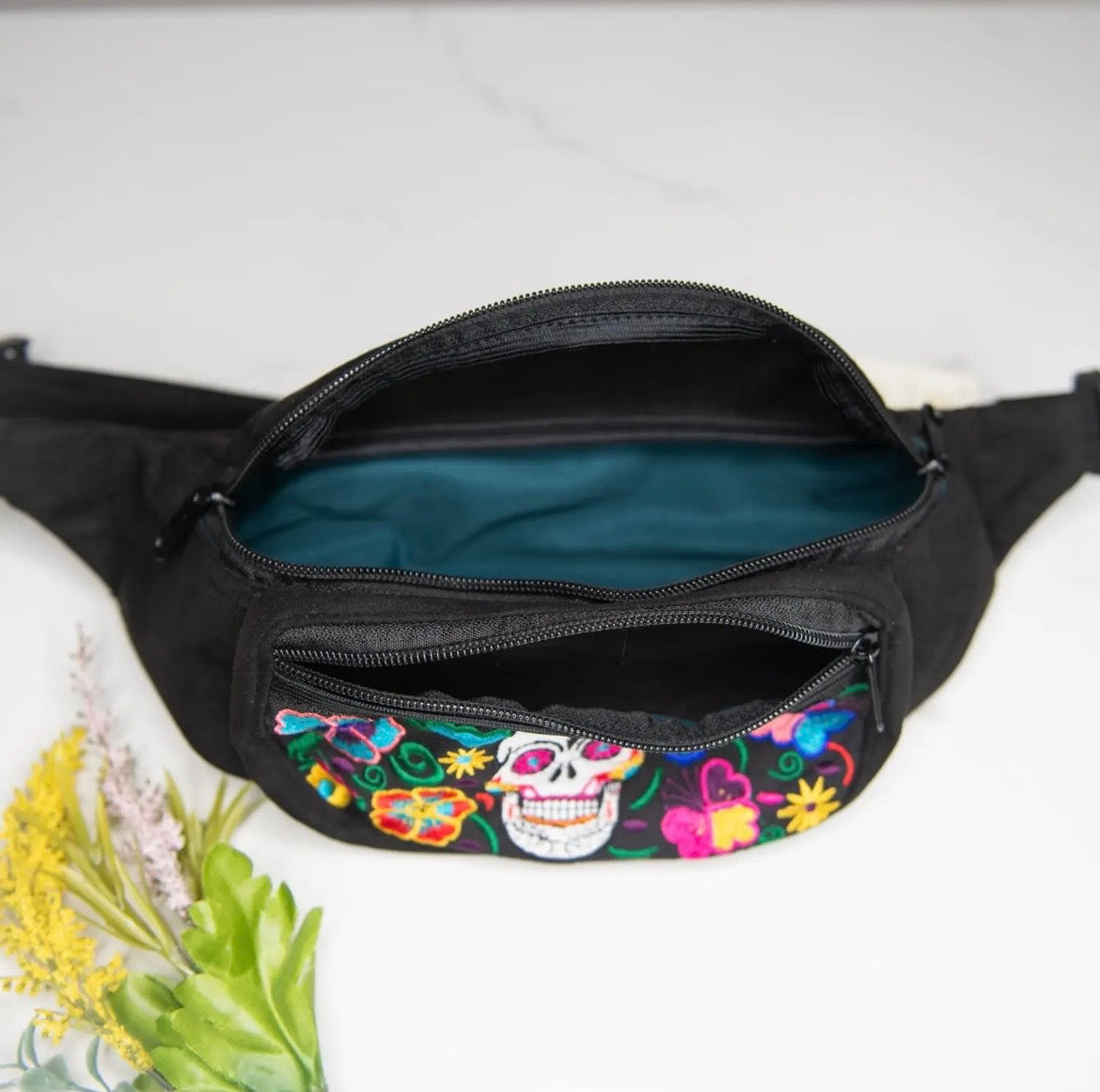 Sugar Skull Fanny Pack