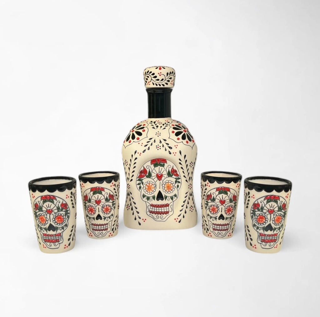Catrina - Tequila/Mezcal Decanter Set