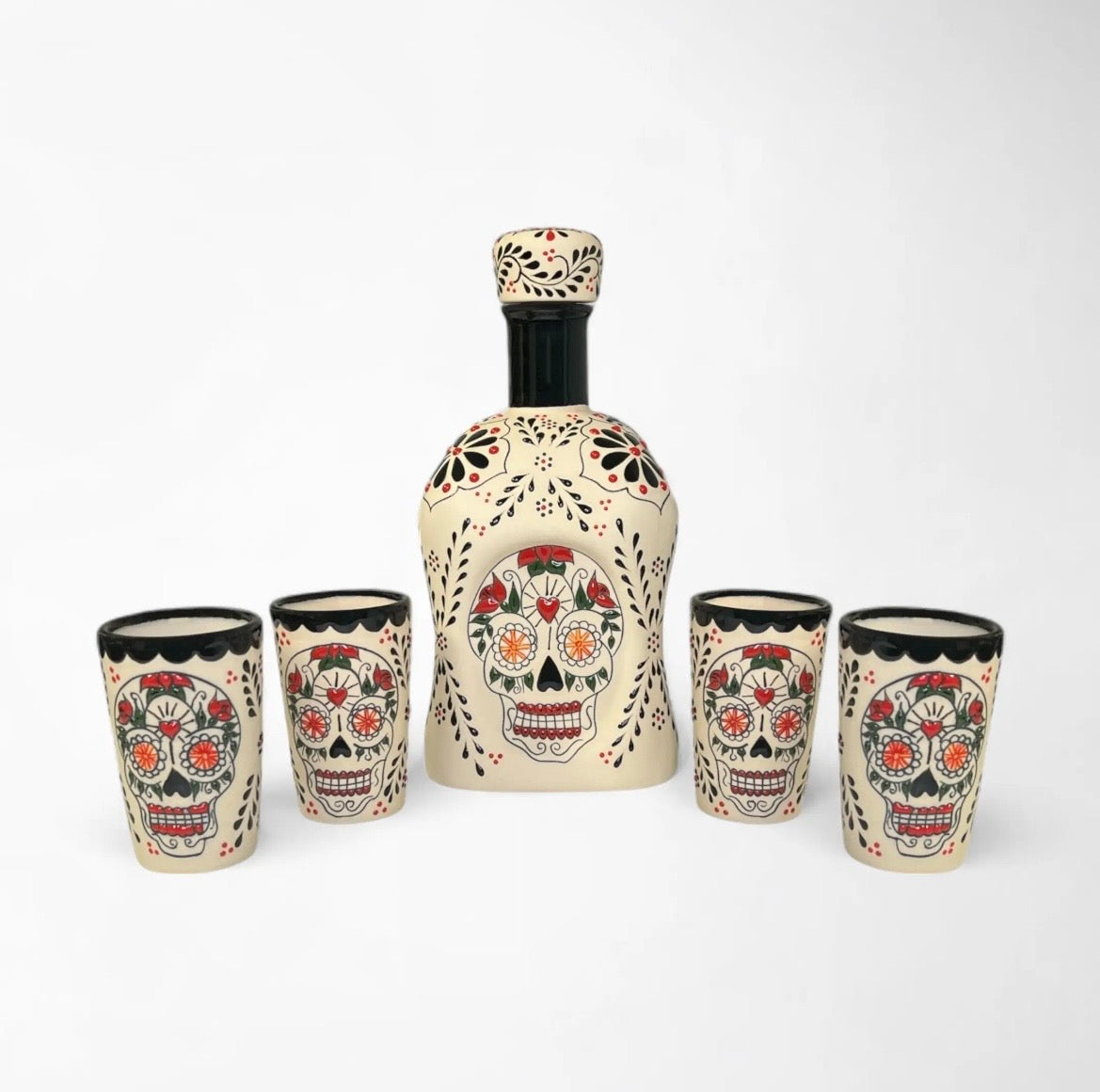 Catrina - Tequila/Mezcal Decanter Set