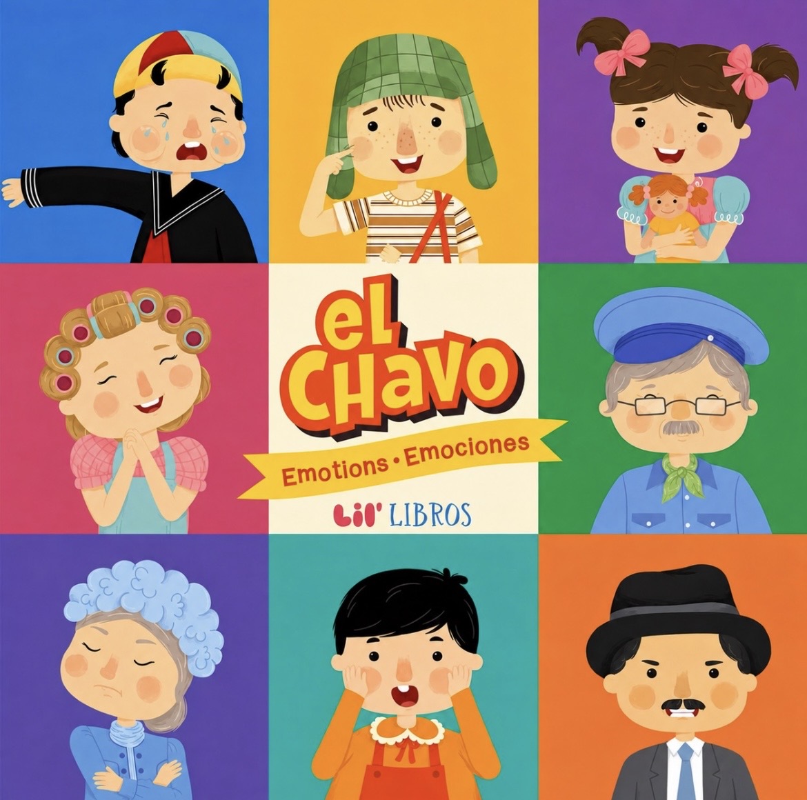 El Chavo: Emotions/Emociones Bilingual English/Spanish