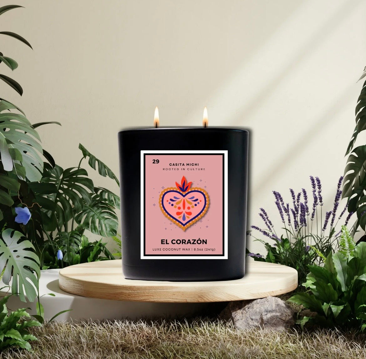 El Corazon Candle/Vela 8.5oz