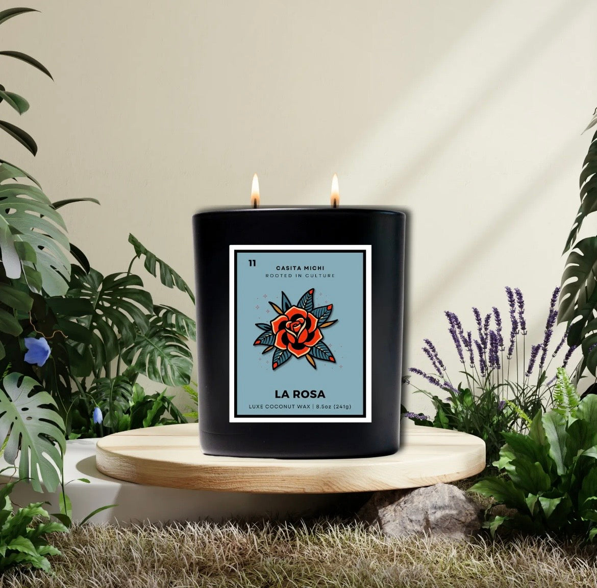 La Rosa Candle/Vela 8.5oz