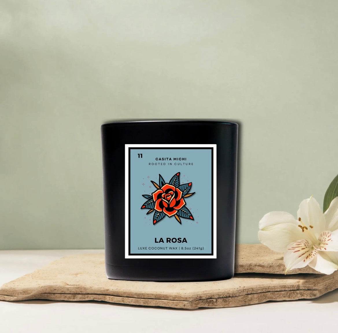 La Rosa Candle/Vela 8.5oz