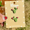 Mexican Nopalito Stud Earrings