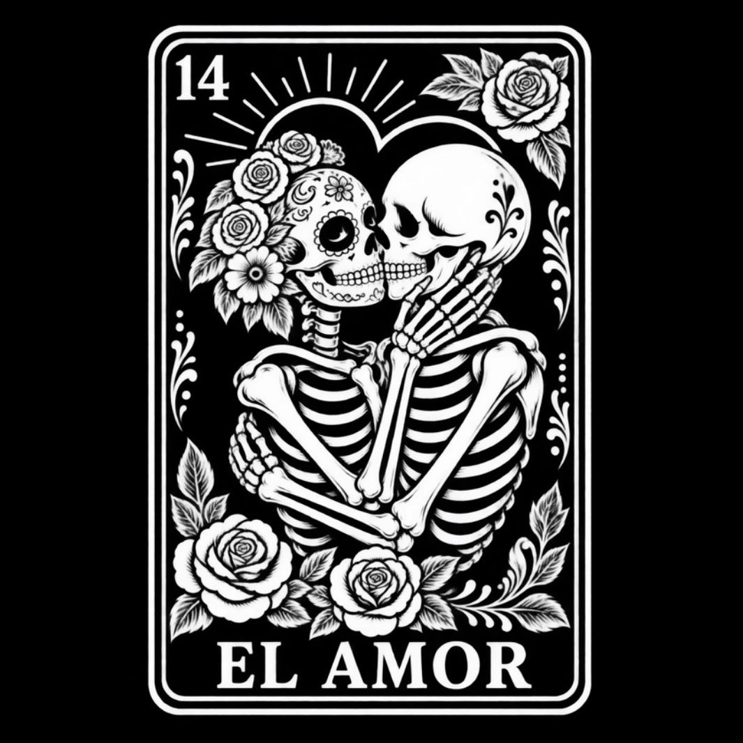 El Amor - Black Unisex T-Shirt