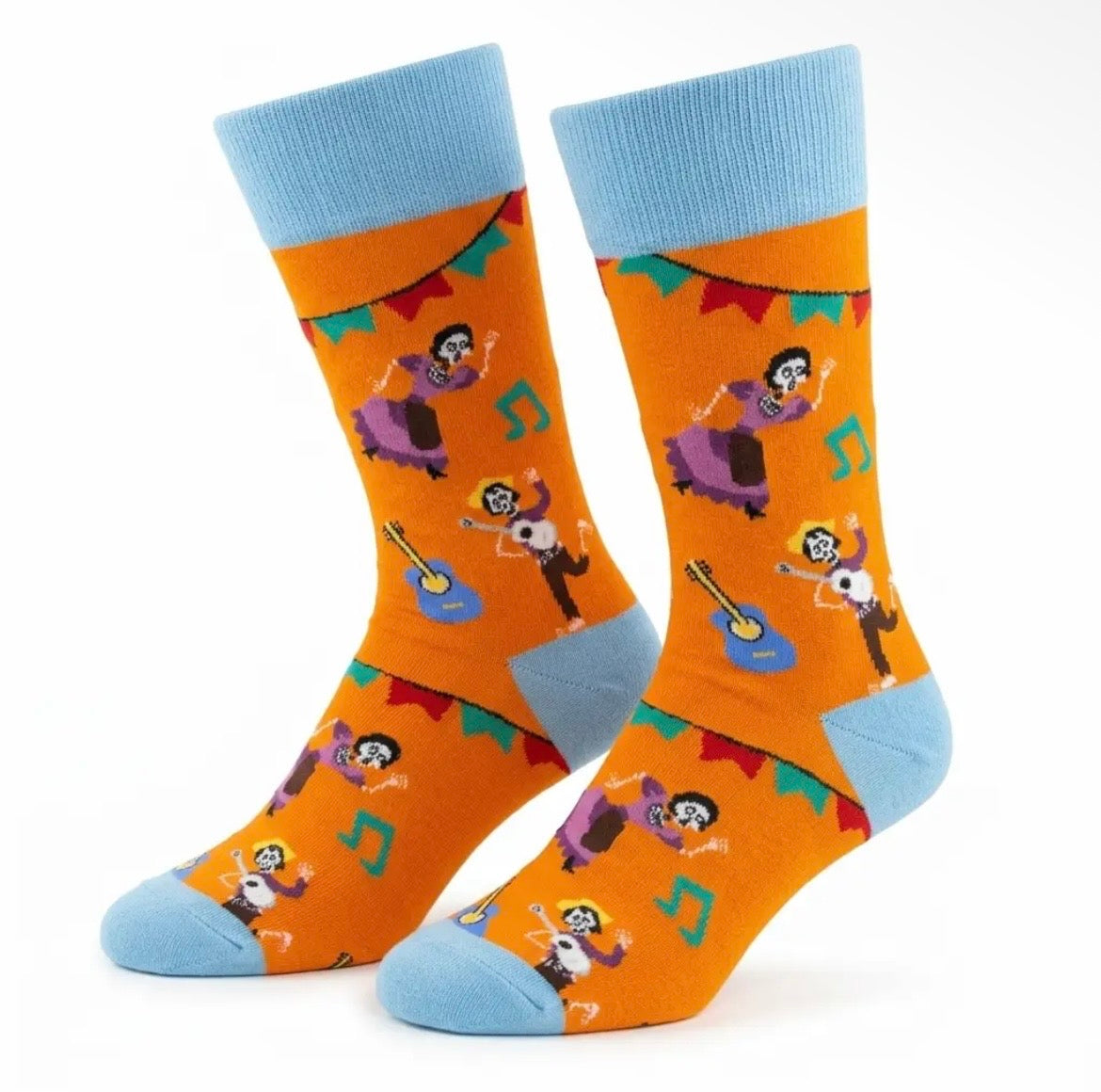 Day of the Dead Dancing Skeleton Socks