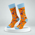 Day of the Dead Dancing Skeleton Socks