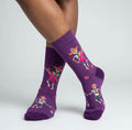 Day of the Dead Skeleton Music Socks