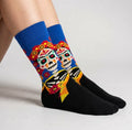 Mexico Sugar Skull Skeleton Socks
